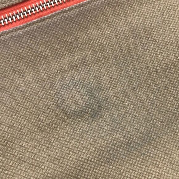 Stella & Dot Orange and linen color Crossbody bag. - Picture 7 of 13